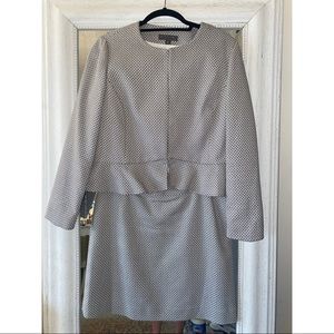 Highline Collective Gray Blazer & Skirt